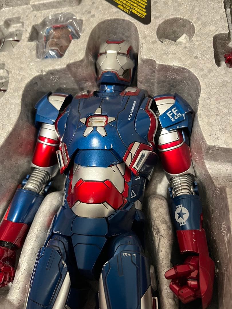 IRON PATRIOT ダイキャストフィギュア IRON MAN 3