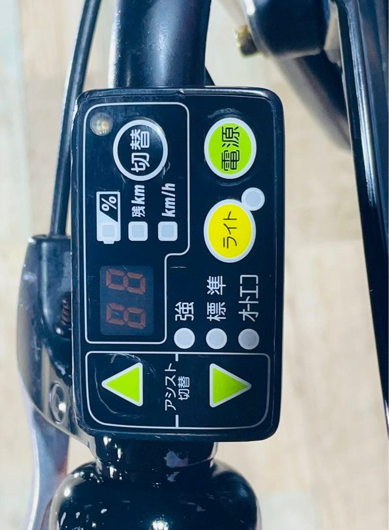 K2616 電動自転車ブリヂストン アンジェリーノ 子供乗せ 20インチ