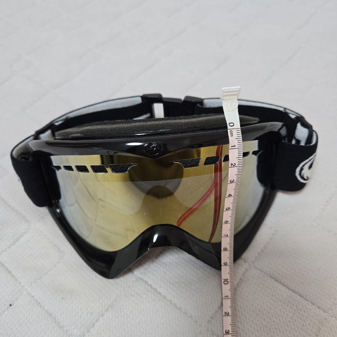 DRAGON ゴーグル 黒/黄 ミラー加工