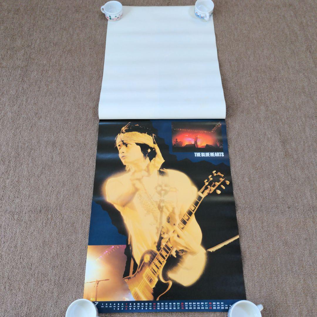 ⬛レア⚫THE BLUE HEARTS ブルーハーツ1991カレンダー　ポスター