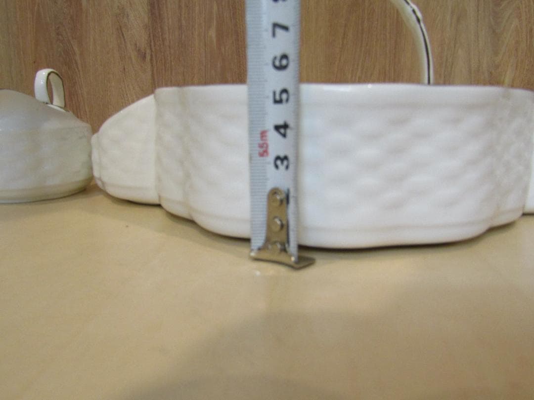 イギリス　コールポート　アンティーク　ストロベリーバスケット