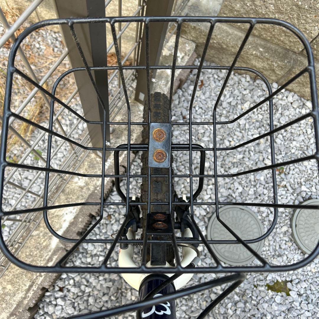 ヨツバサイクル　18インチ　ネイビー