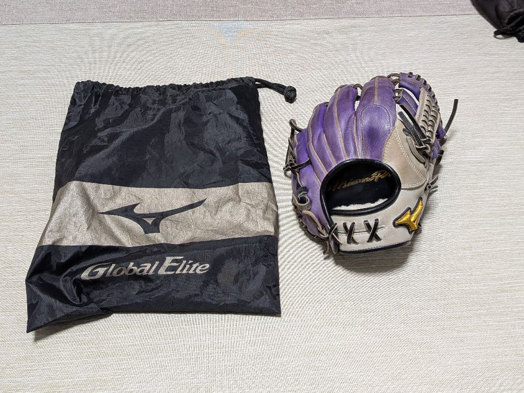 Mizuno Pro オーダーグローブHAGAJAPAN【耕作】　グラブ袋付き