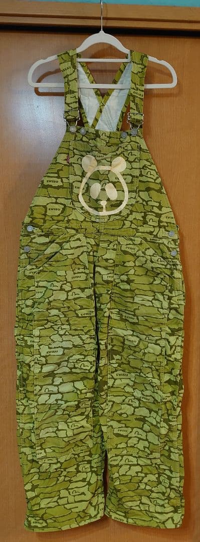 稀少 エヴィス EVISU オーバーオール 上野店限定 パンダ 32インチ