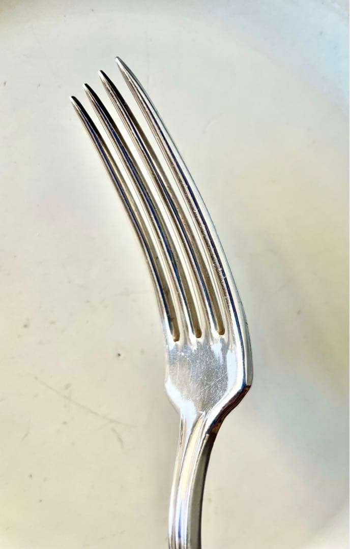 モノグラム付きカトラリーセット ナイフ&フォーク&スプーン フランスアンティーク