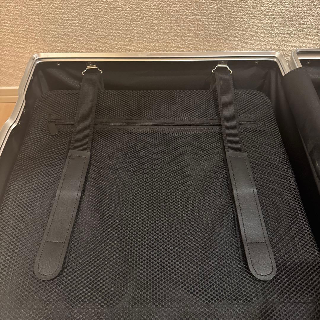 OUNCEアルミ合金 ボディスーツケース サイズ 70L 7泊〜8泊　シルバー