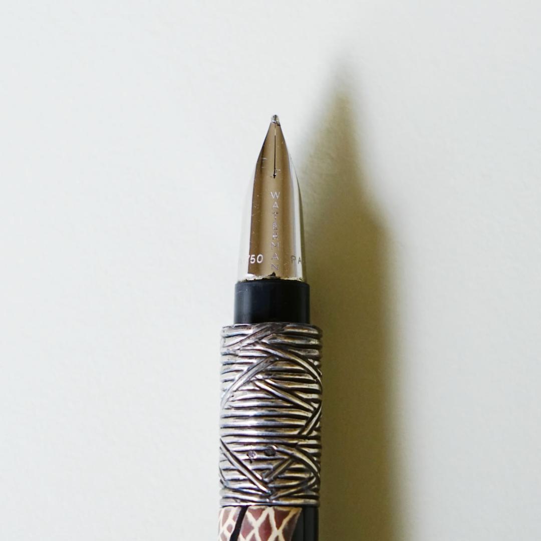 ★超希少★【ウォーターマン／WATERMAN　万年筆　セレニテ　蒔絵　白蛇】