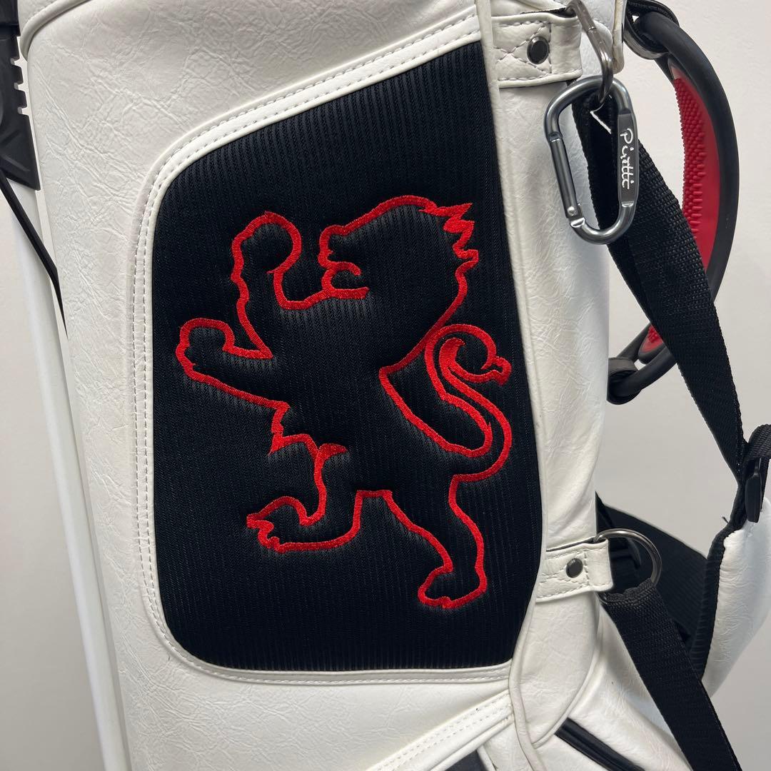 ピレッティ スタンド キャディバッグ ブラック Piretti ホワイト