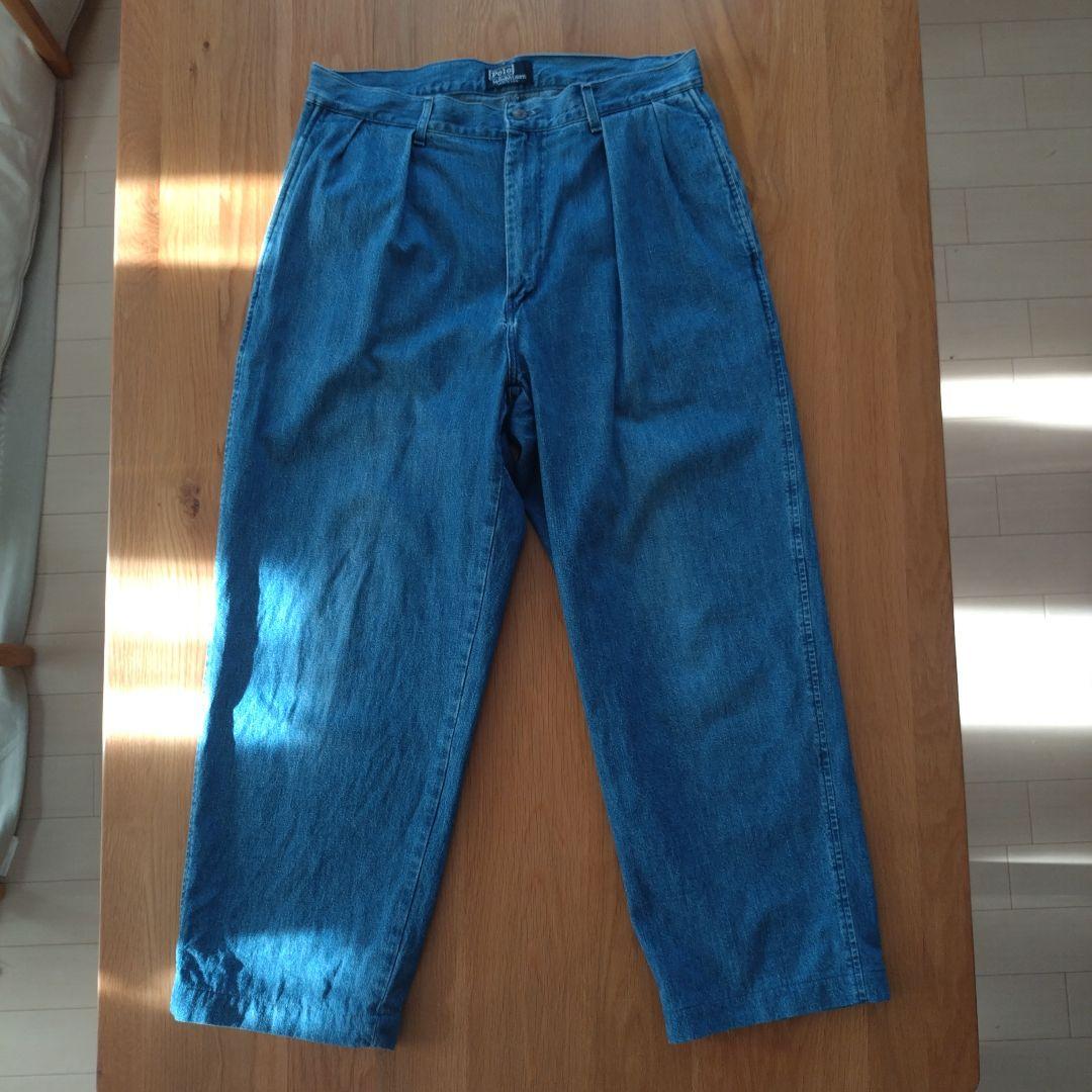 【USA製】90s POLO COUNTRY ポロカントリー デニムスラックス