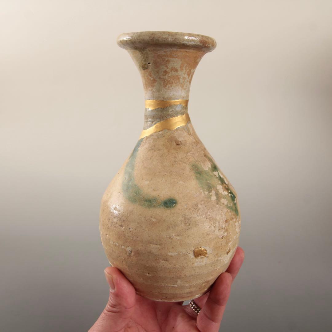 黄瀬戸 徳利 古美術 古道具 アンティーク 桃山〜江戸初期