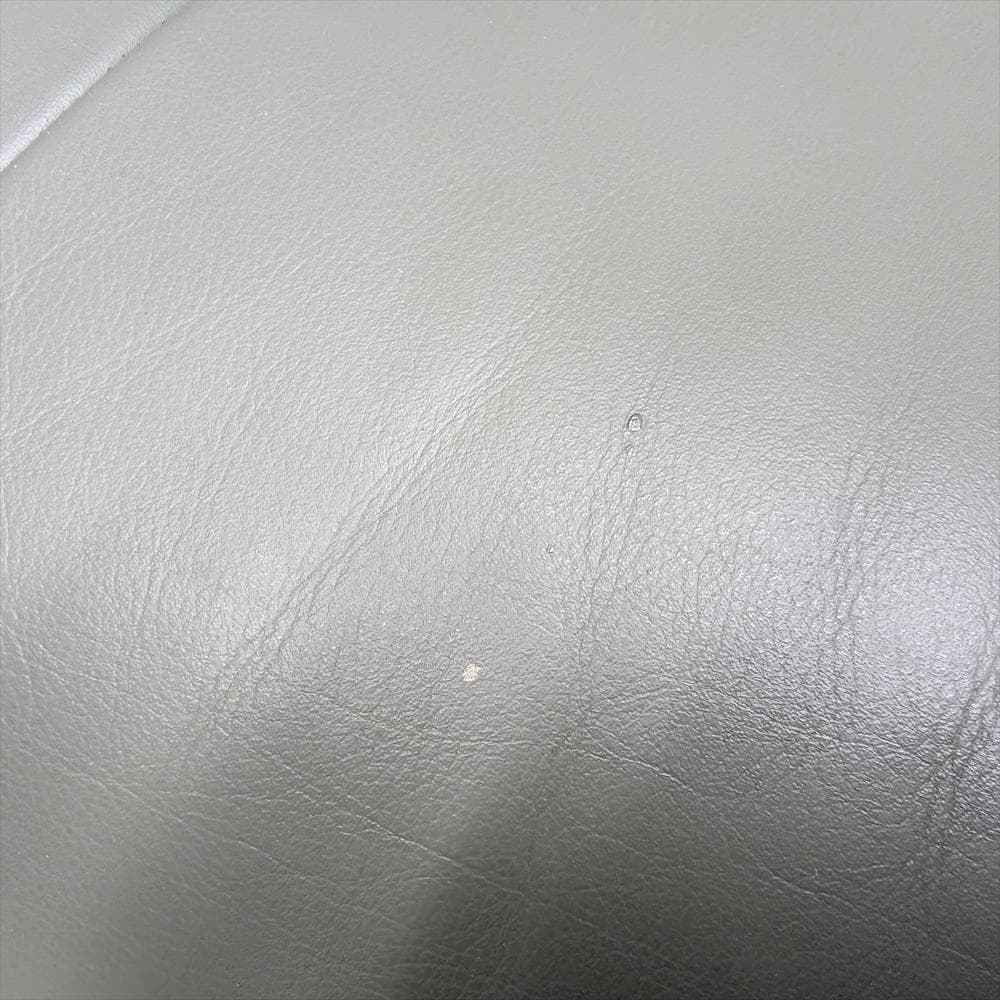 カリモク　本革　オットマン　スツール　腰掛け　ソファ　一人掛け　1P　リビング