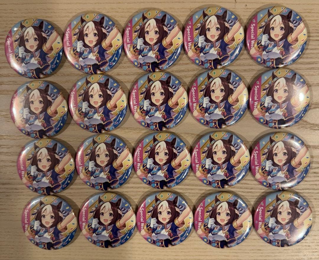 ウマ娘 3rd 缶バッジ スペシャルウィーク