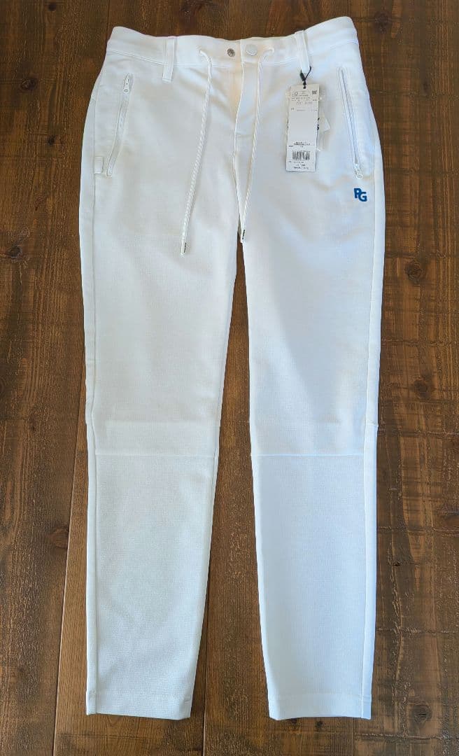 PEARLY GATES レディース ダンボール千鳥 イージーパンツ size0