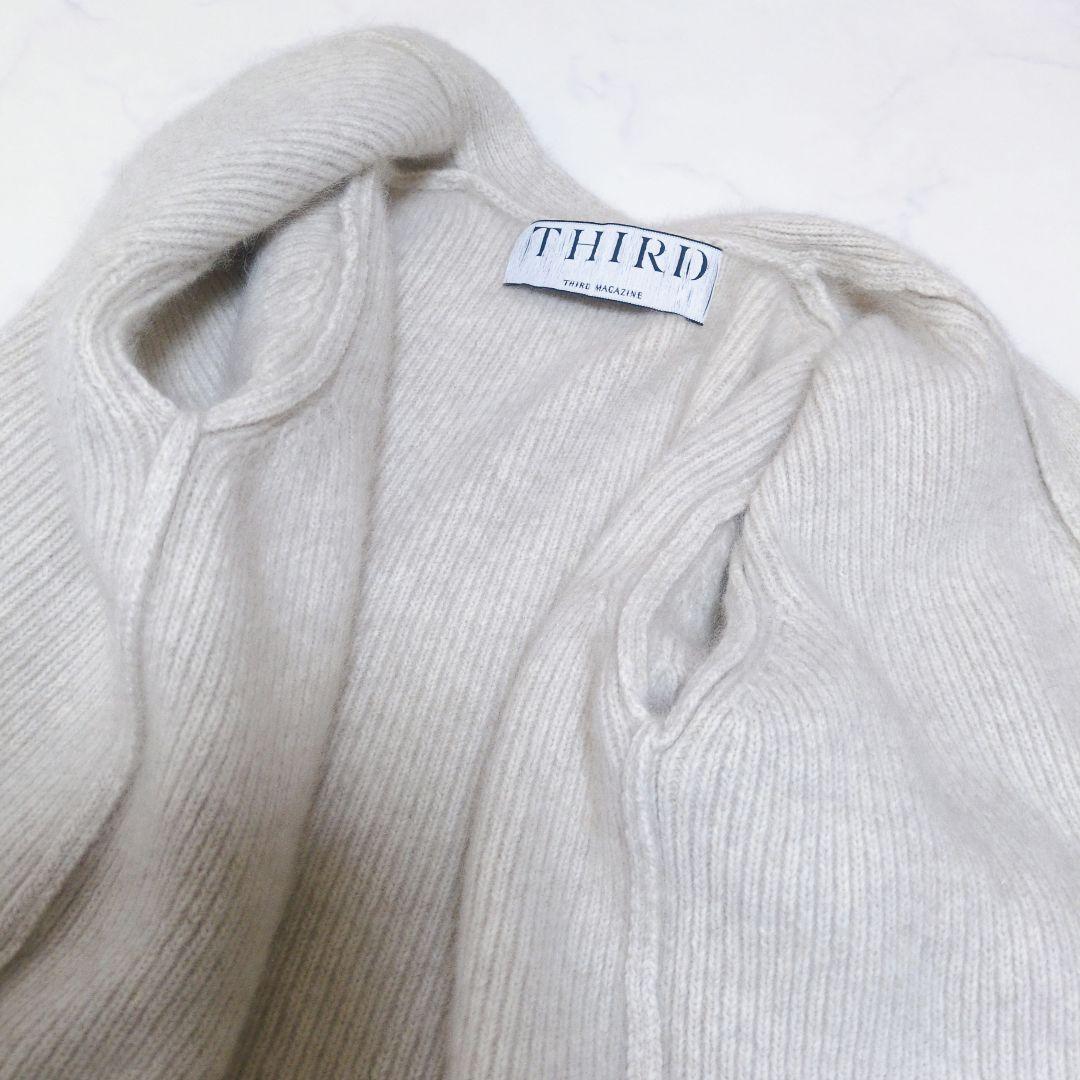 極美品✨️サードマガジン リブ編みショートカーディガン ふんわり❁