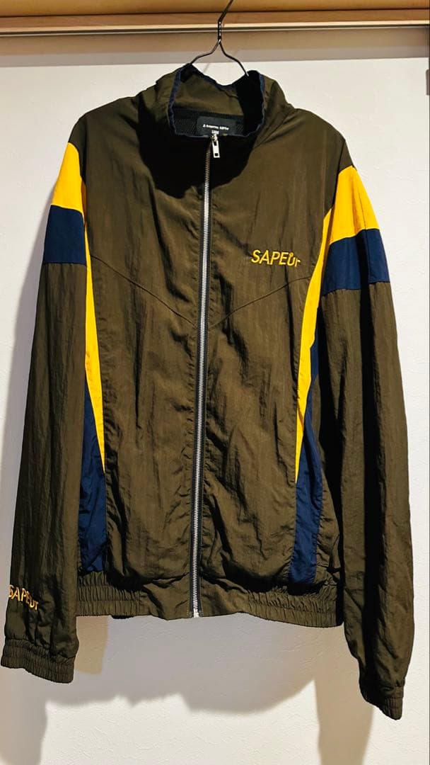 SAPEur サプール　シャカシャカトラックスーツ　オリーブ　L