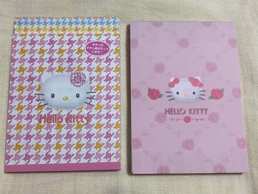 激レア【平成 平成女児 レトロ】 ハローキティ レターメモ