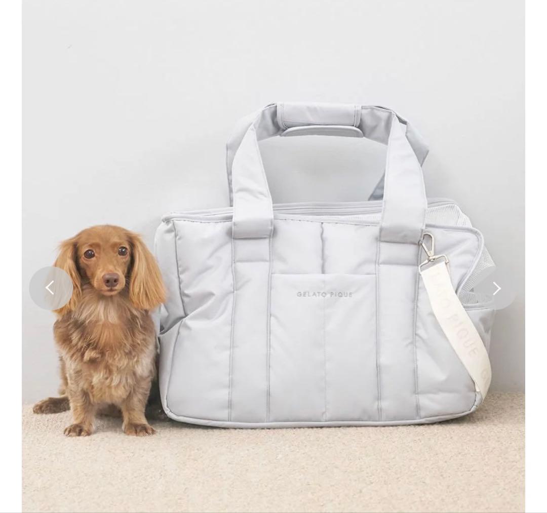 し*く様 新品同様【ジェラートピケ/gelatopique】キルティングキャリー