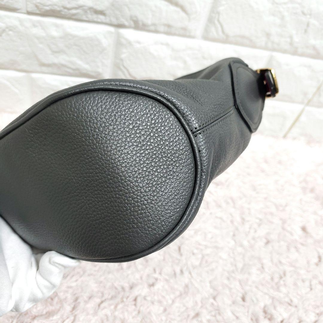 A.D.M.J エーディーエムジェイ ワンショルダーハンドバック グレー 極美品