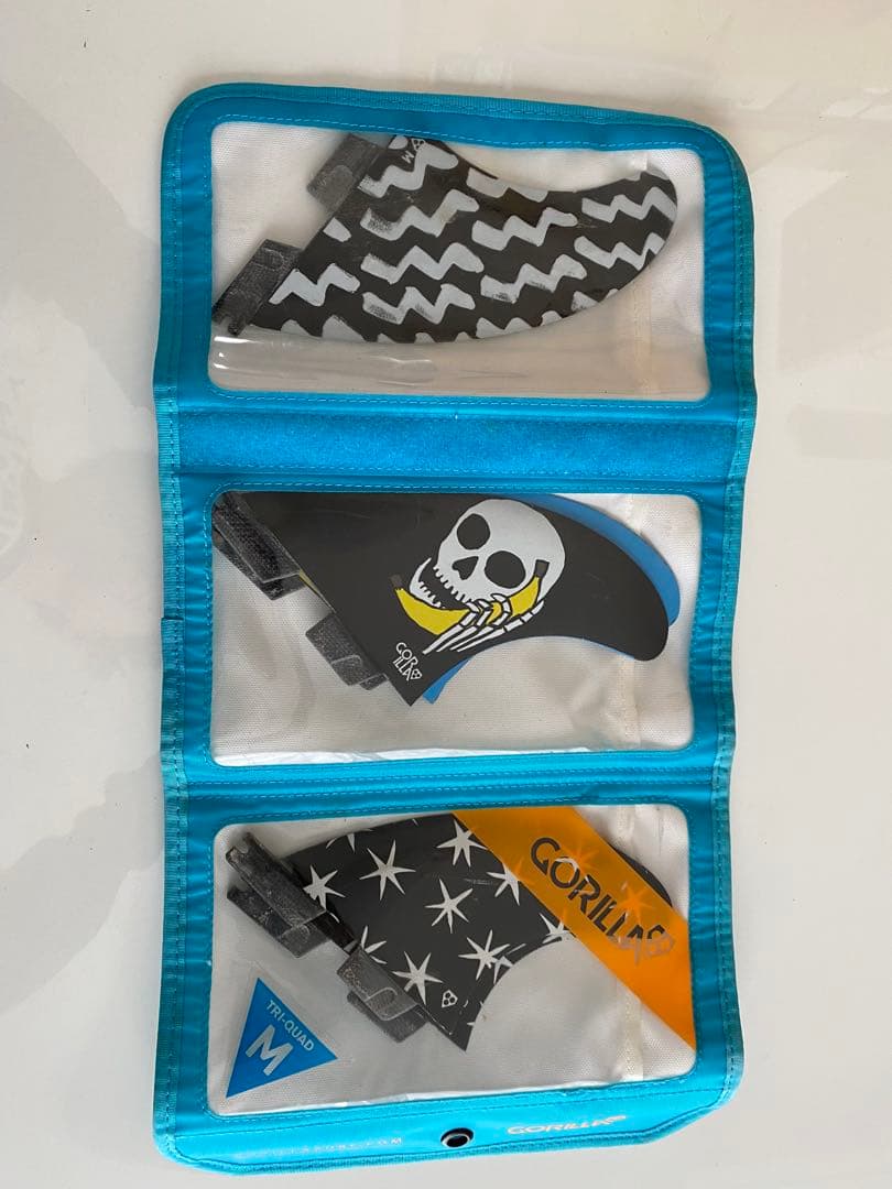 美品 fcs2 gorillaフィン M QUAD トライ 5枚　Tri