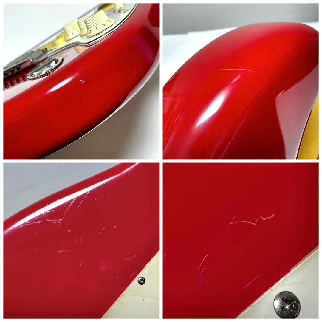 【希少Gシリアル】Fender Japan ST57 ストラト フジゲン期 赤