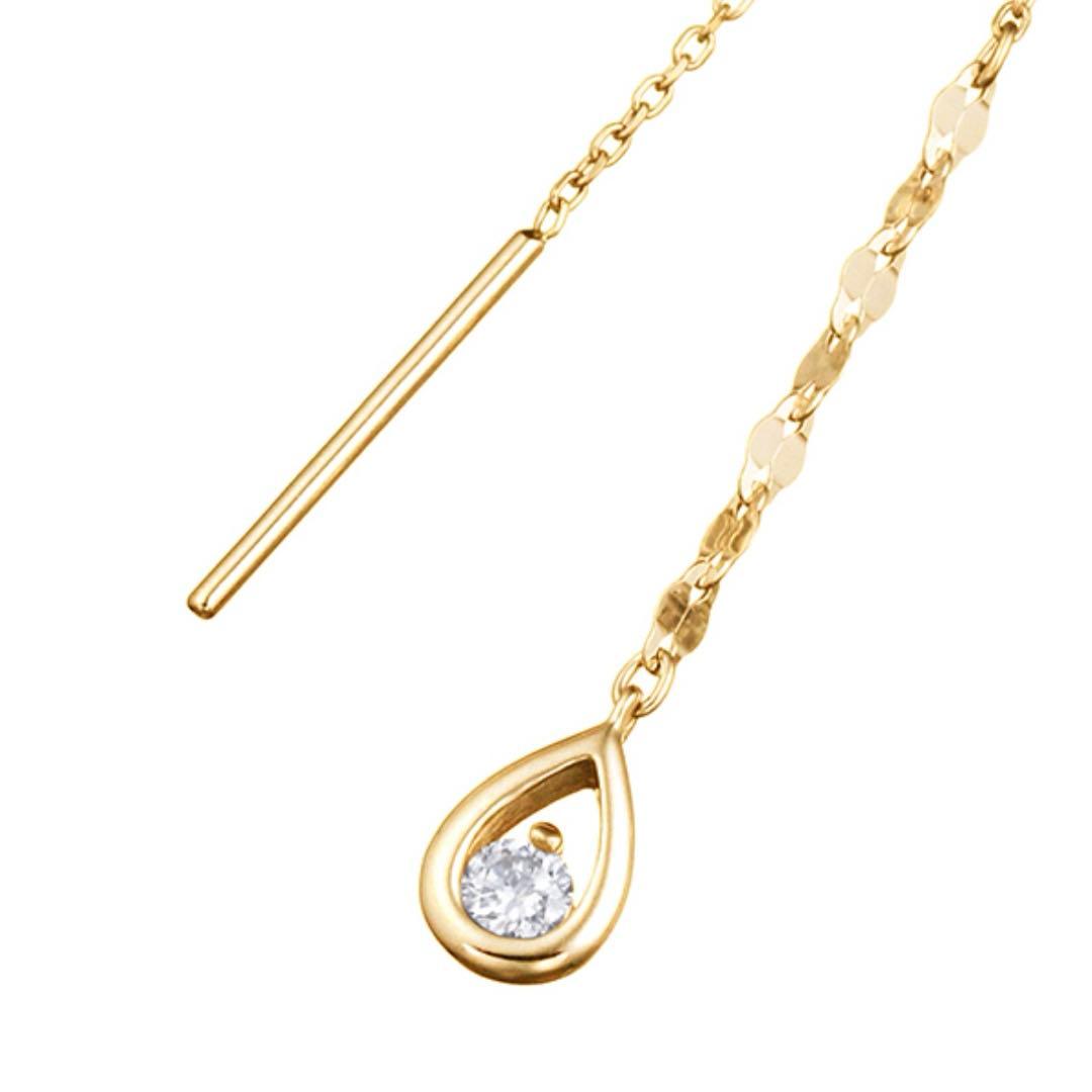 TSUTSUMI ツツミ　K18 YG ピアス　片耳のみ