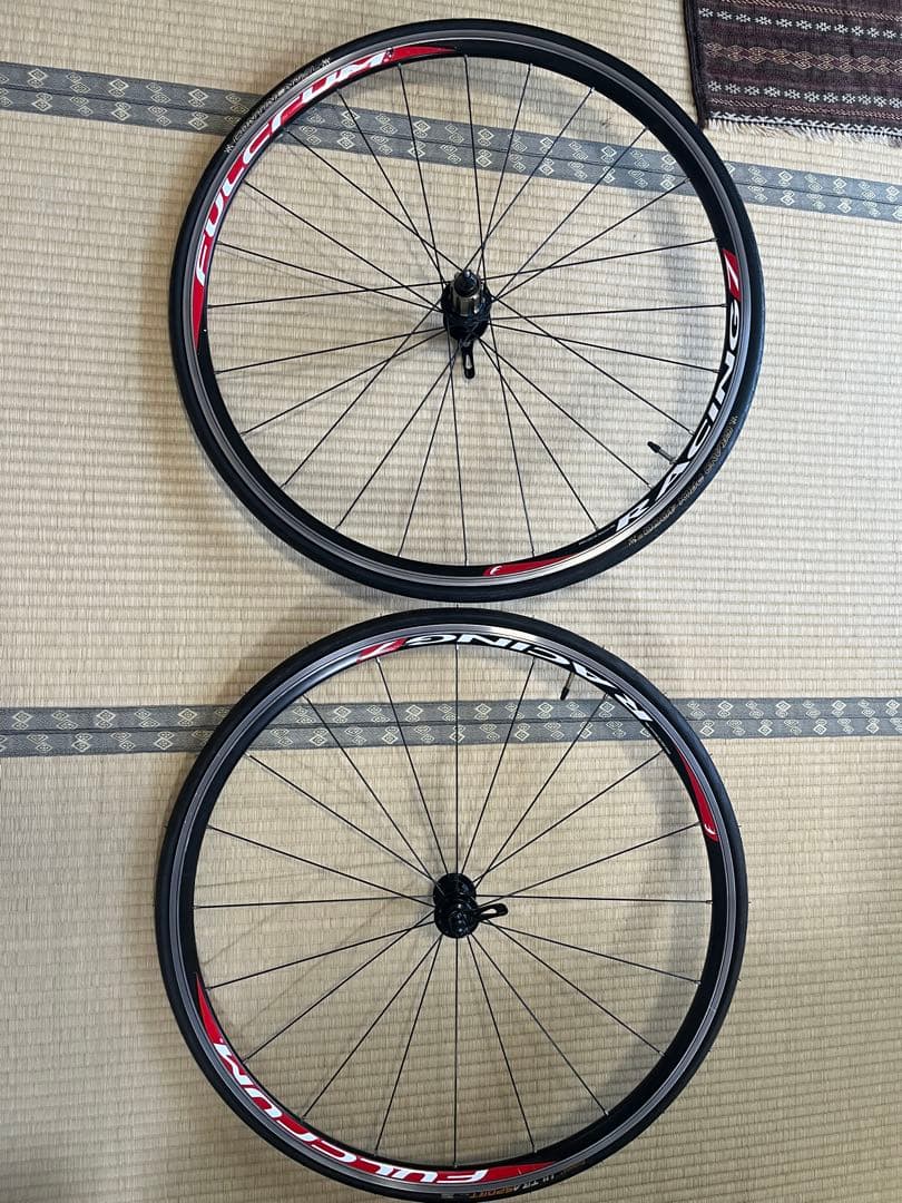 Fulcrum Racing7 完組ホイール前後 カンパ10Sフリー QRあり