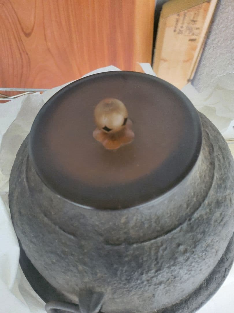 鉄製 茶釜 伝統的デザイン 電熱器 風炉用 茶道具