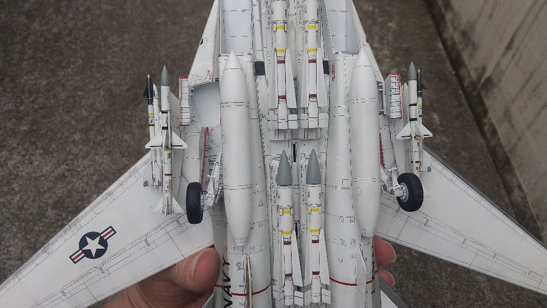 タミヤ グラマン F-14A トムキャット 1/48スケールモデル 完成品
