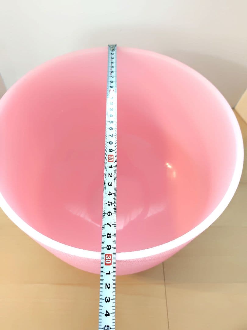 クリスタルシンギングボウル　 直径約30cm