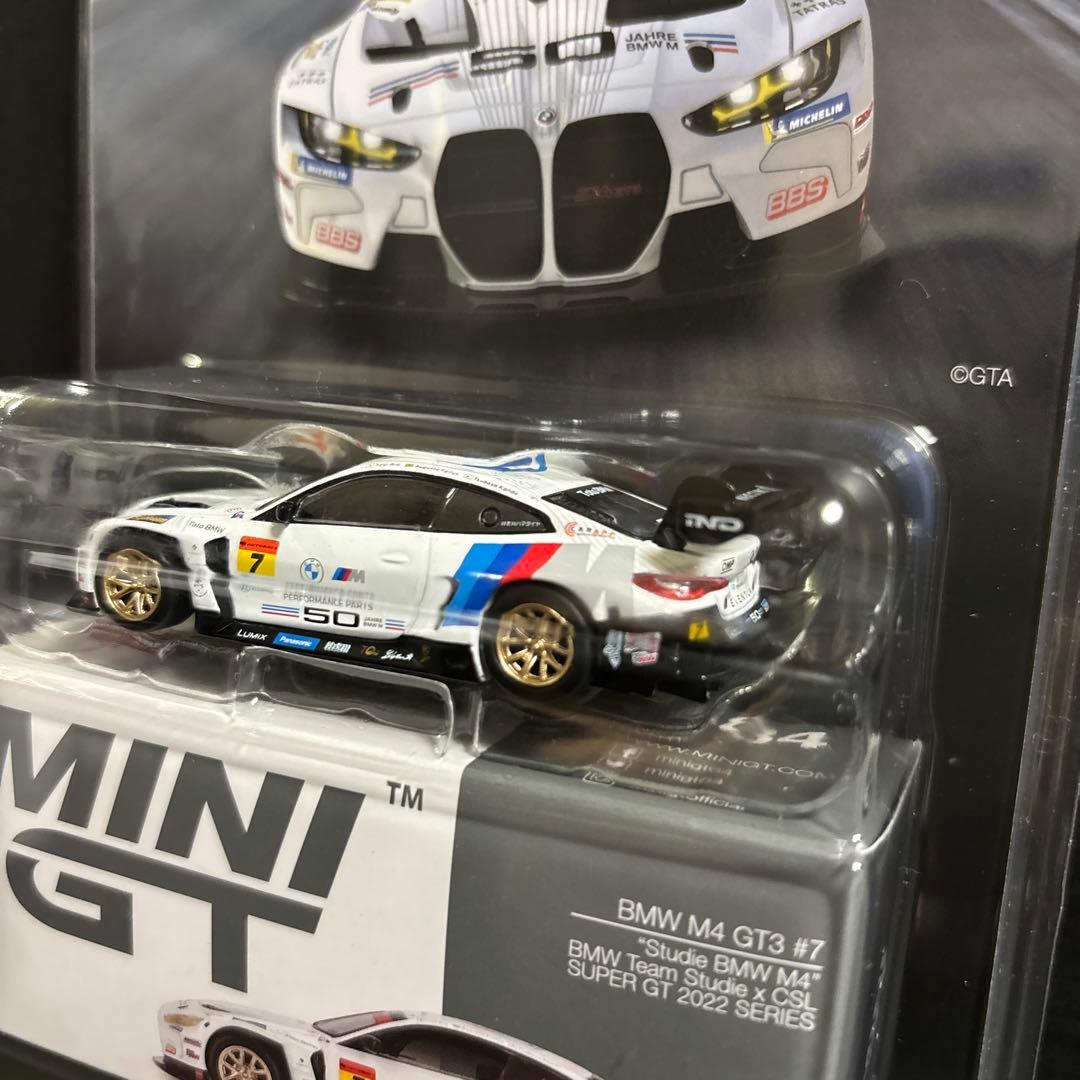 かすみ様限定MINI GT  M4 GT3 #7 Studie x CSL