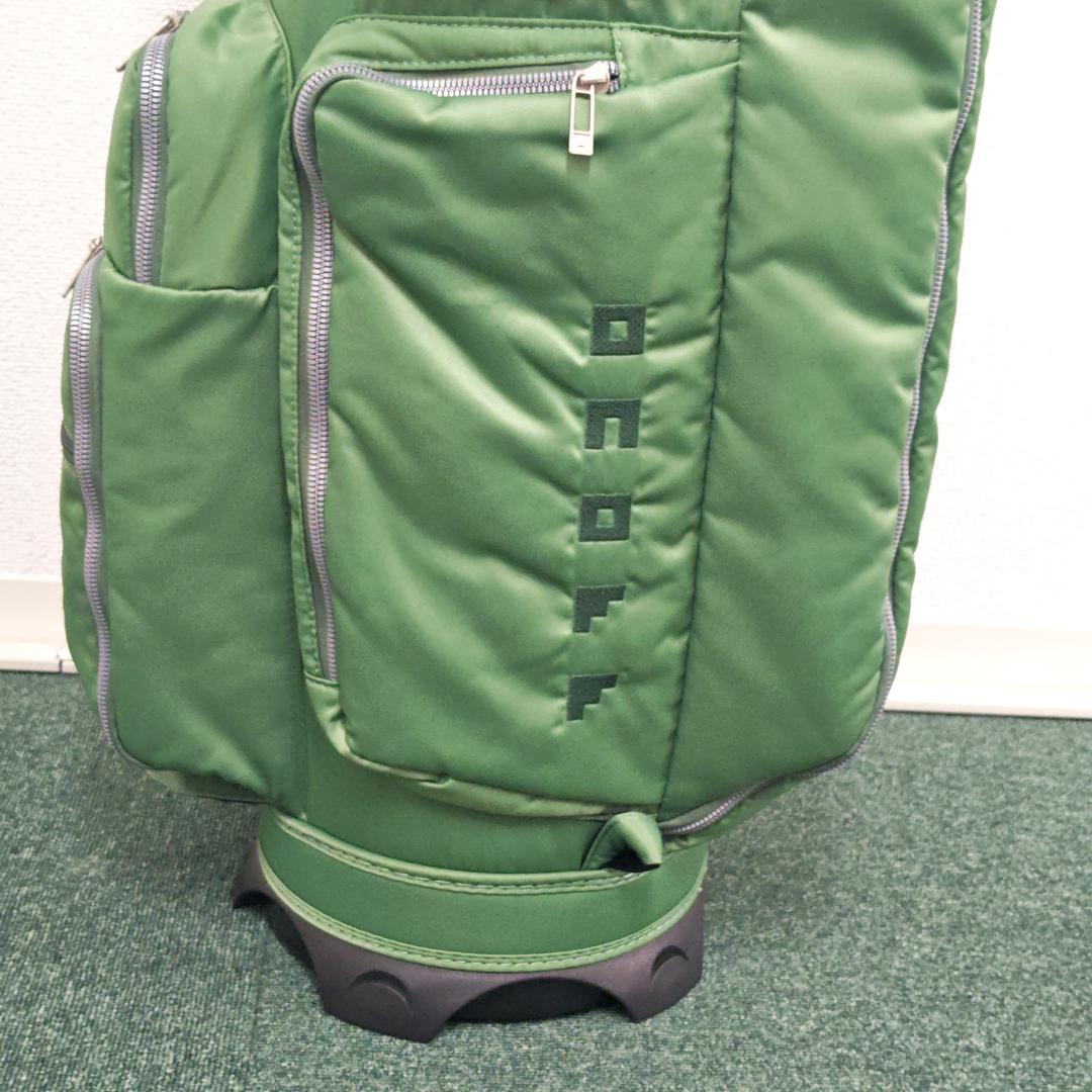 【新品】ONOFF キャディバッグ 2022年モデル OB0422 グリーン
