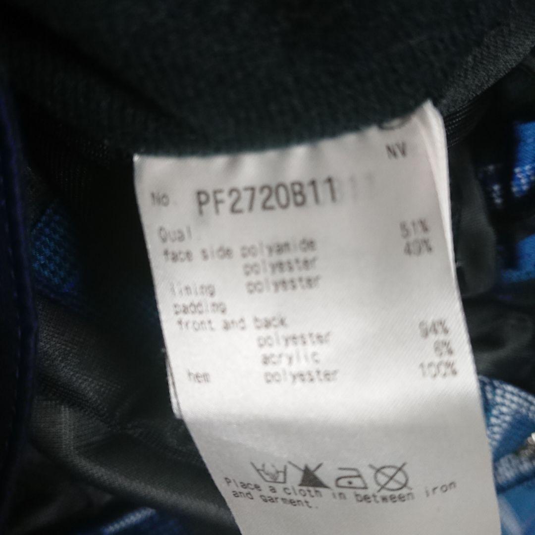 送料無料【Phenix】青チェック柄スキーパンツ S-72