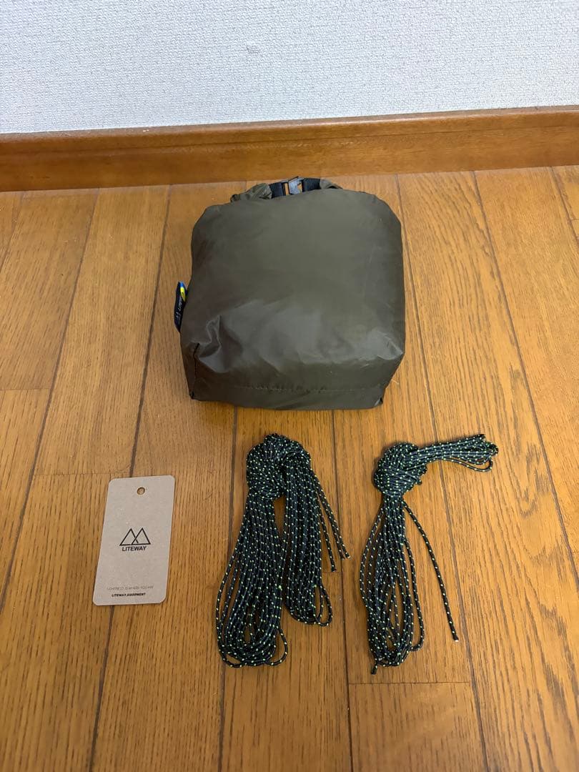 ライトウェイ シンプレックス ミニタープ オリーブ 美品