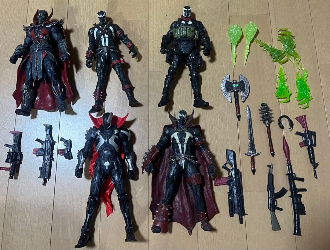 M*6様 マクファーレントイズ　モータルコンバット　スポーン5体セット