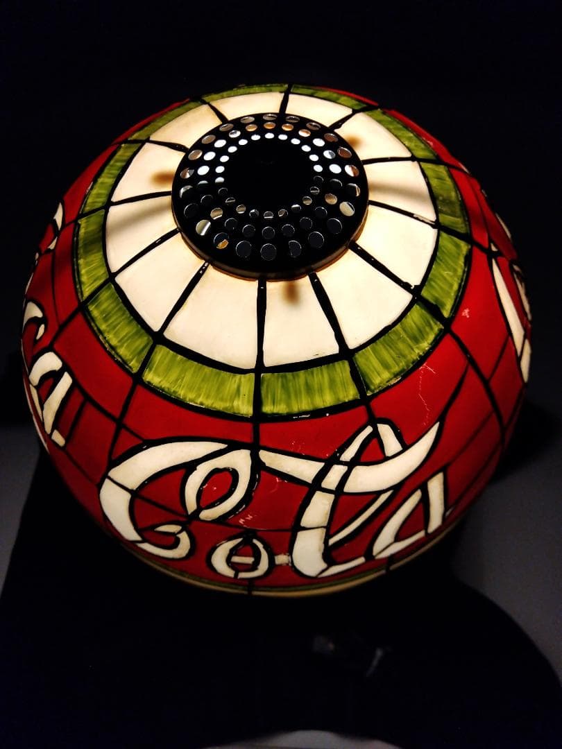 【アンティーク】コカ・コーラ　ティファニー　テーブルランプ