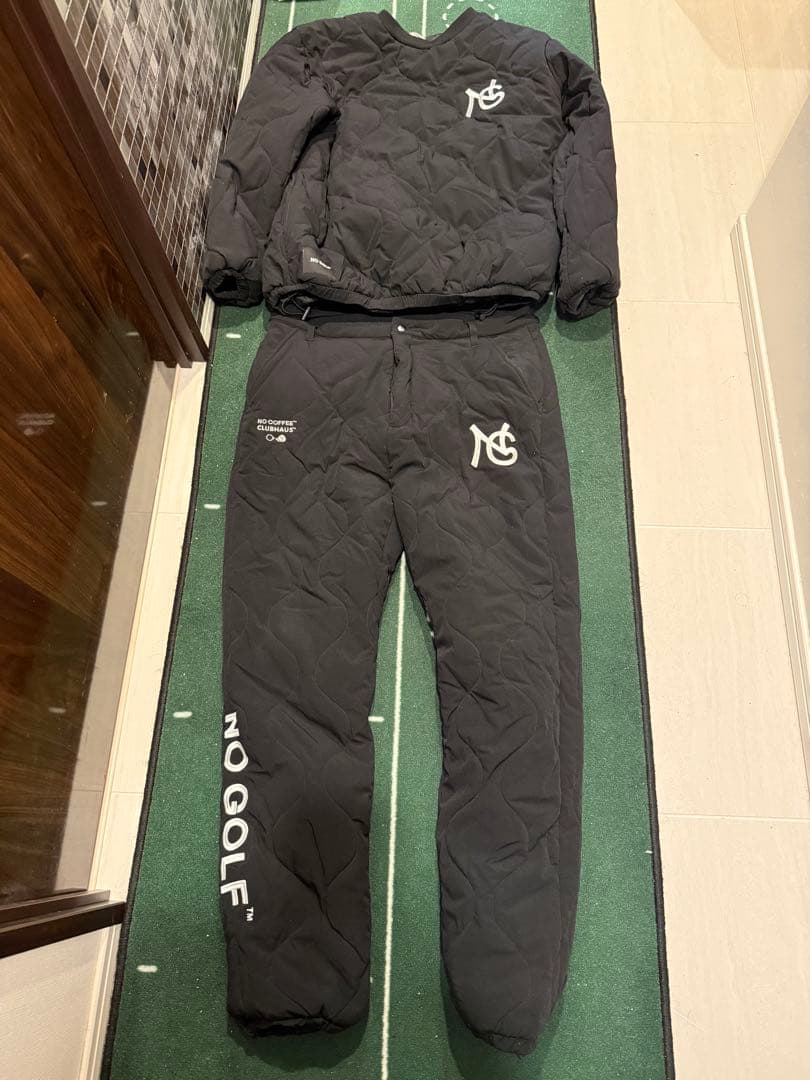 CLUBHAUS × NO GOLF セットアップ 上L 下XL