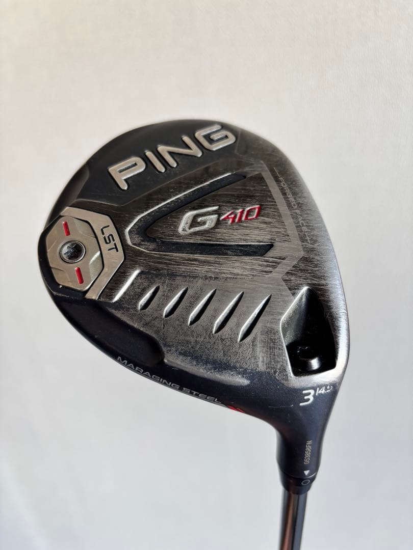名器 PING G410 LST 3W TOUR 173-75S ヘッドカバー付