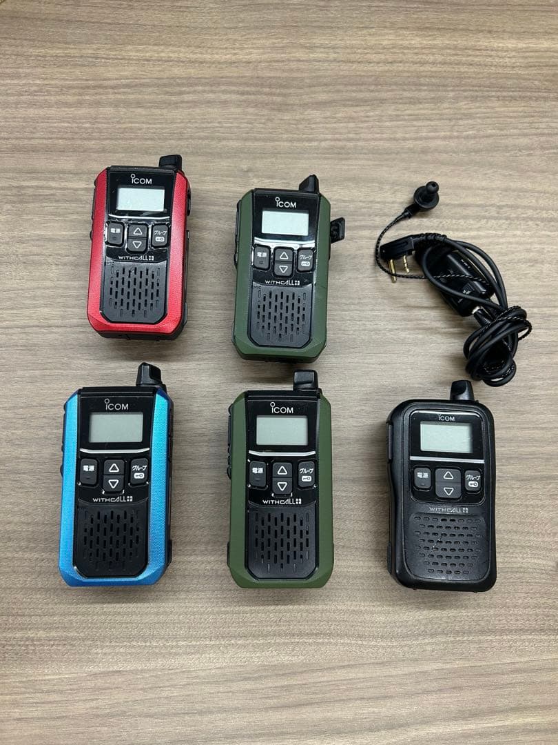 ICOM トランシーバー 5台セット