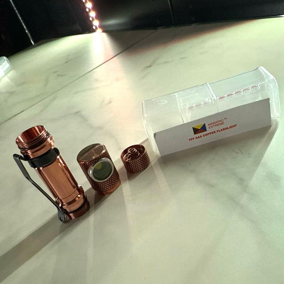 ライト・ランタン Maratac TPF AAA Copper Flashlight