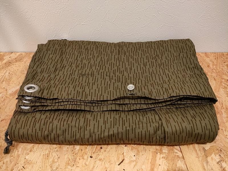 美品　東ドイツ軍　軍幕ポンチョテント 2枚
