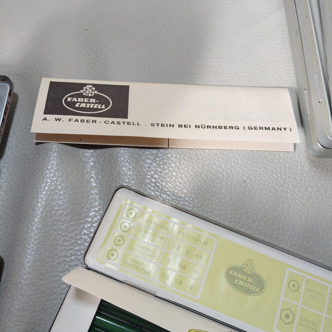 ドイツ A.W.FABER CASTELL 筆箱鉛筆入り