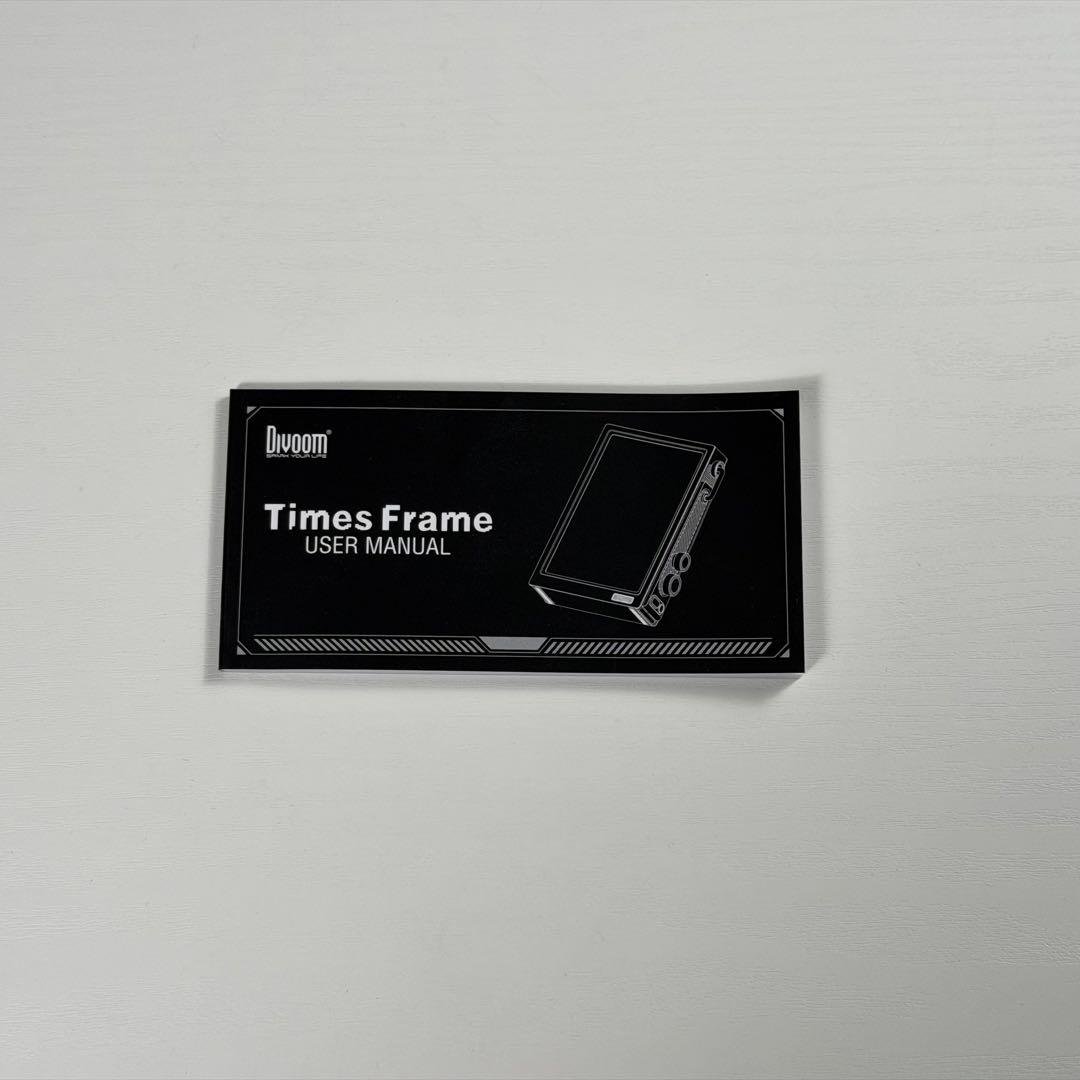 Divoom Times Frame デジタルディスプレイ ブラック