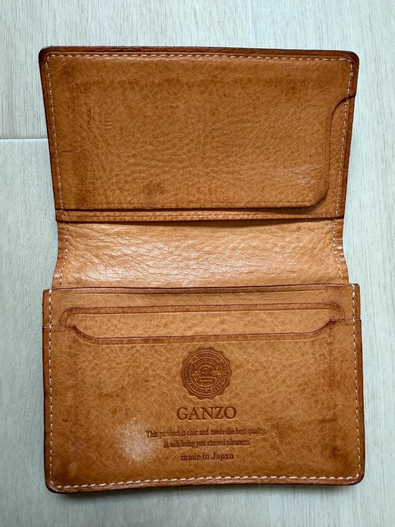 【GANZO】 ガンゾ Cordovan コードバン　名刺入れ カードケース