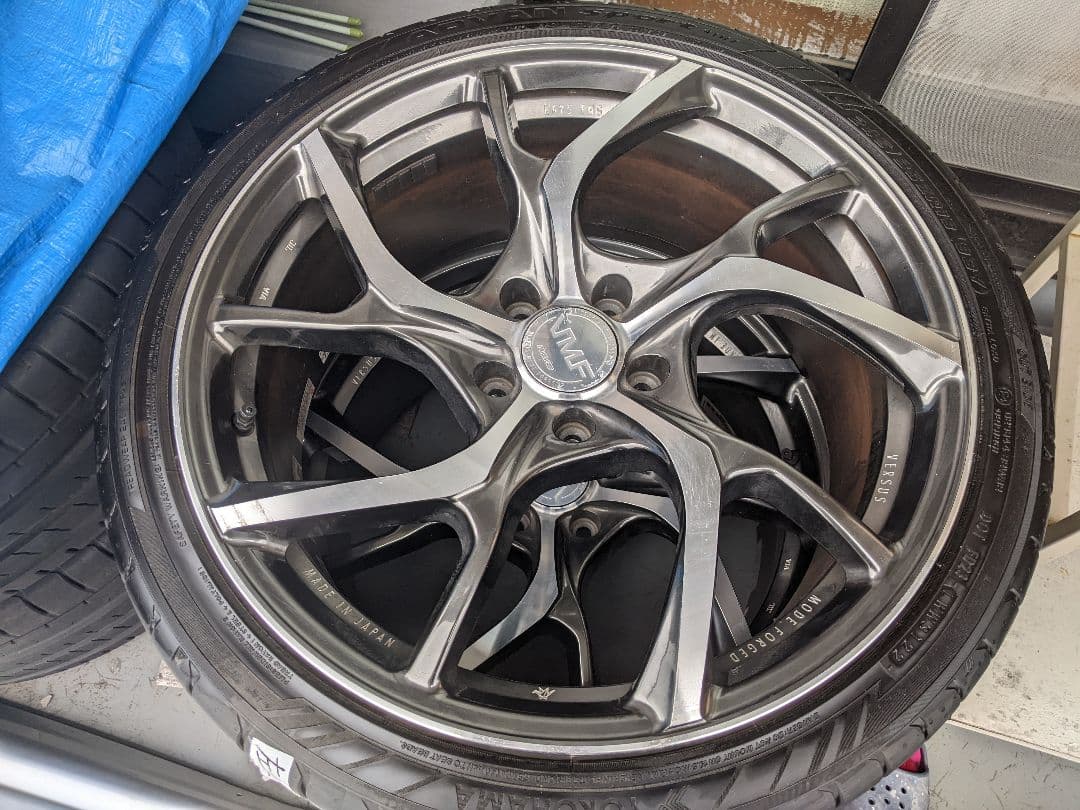 ベンツ等 輸入車に 鍛造 RAYS VMF C-01 FORGED 19インチ