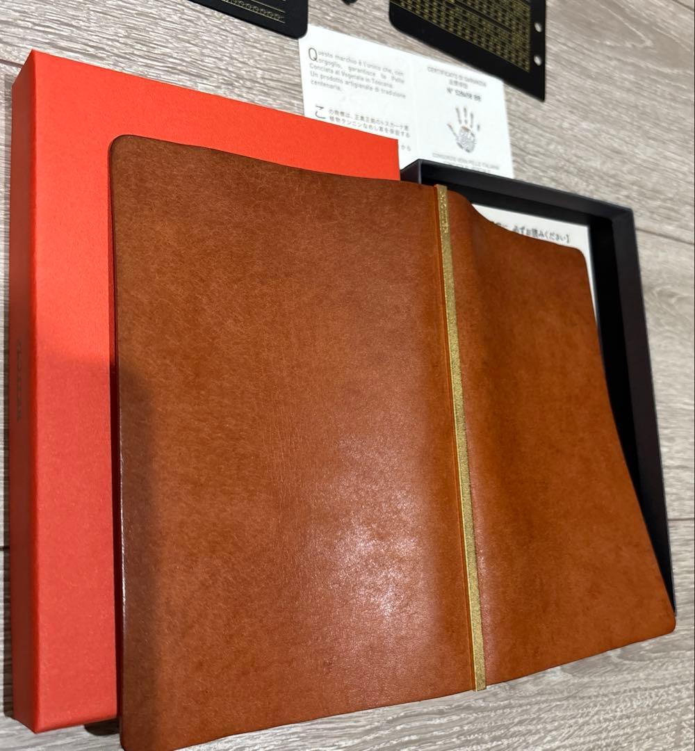 PLOTTER　プエブロ　バイブルサイズ 希少なゴールドリングです。