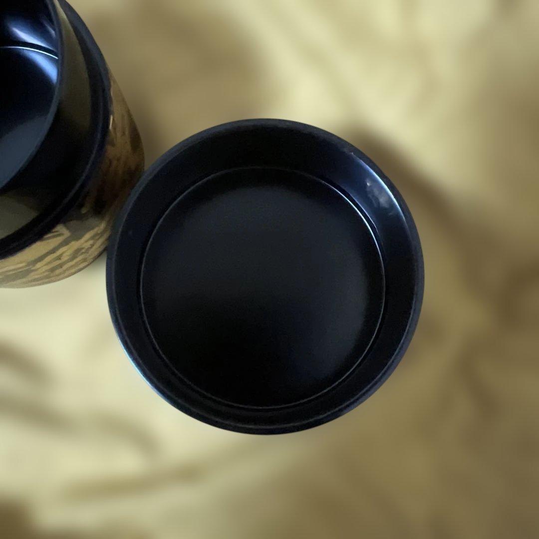 「新品」加賀塗師・和田寿峰作 住吉蒔絵 茶器　桐共箱