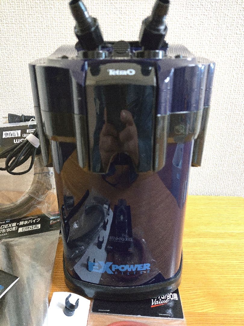 テトラVX 75外部フィルター美品/水草水槽