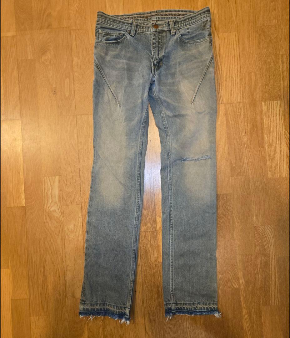 ナンバーナイン⭐07About期ダメージ加工デニム2本セット⭐宮下期ソロイスト