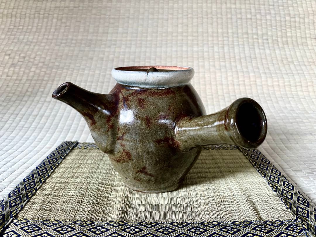 浜田庄司　鉄砂急須