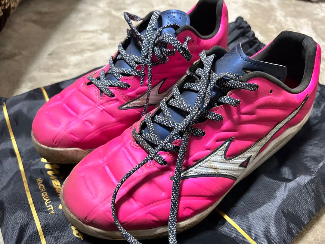 舞*家様 ミズノプロ スパイク　クッションレボプロ　27.0センチ　ピンク　母の